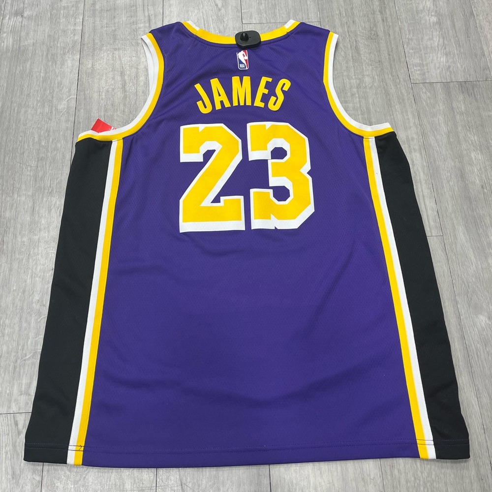 Mens Nike NBA Lebron James LA Lakers Jersey Vintage